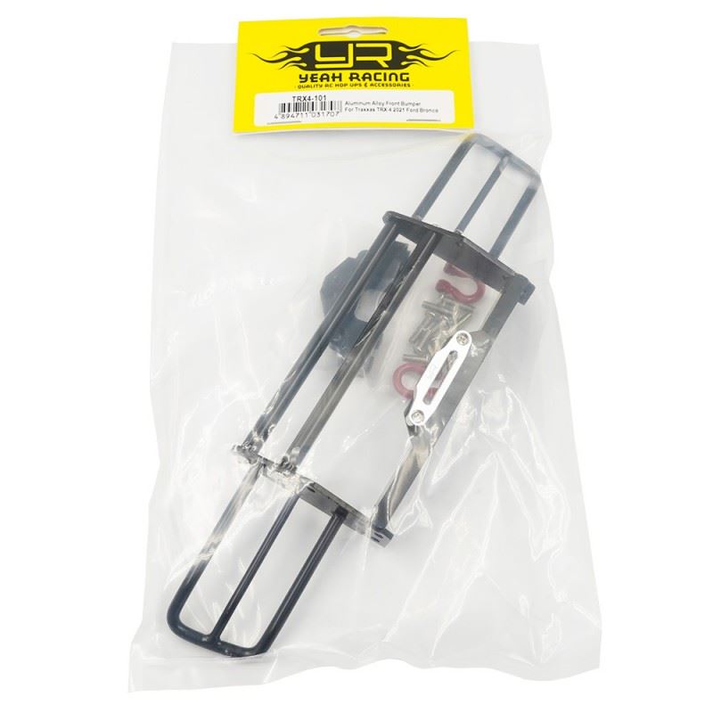 Yeah Racing Aluminum Alloy Front Bumper For Traxxas TRX-4 2021 Ford Bronco
