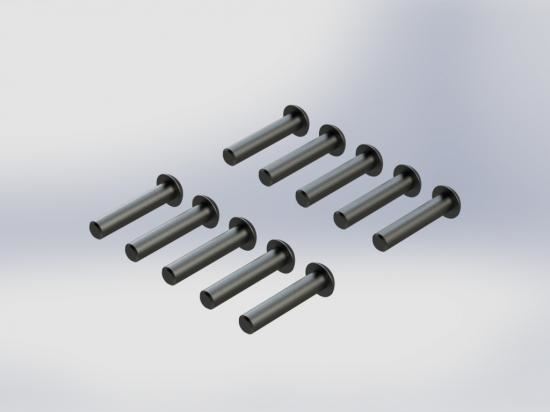 ARRMA Button Head Screw 3x15mm (10)