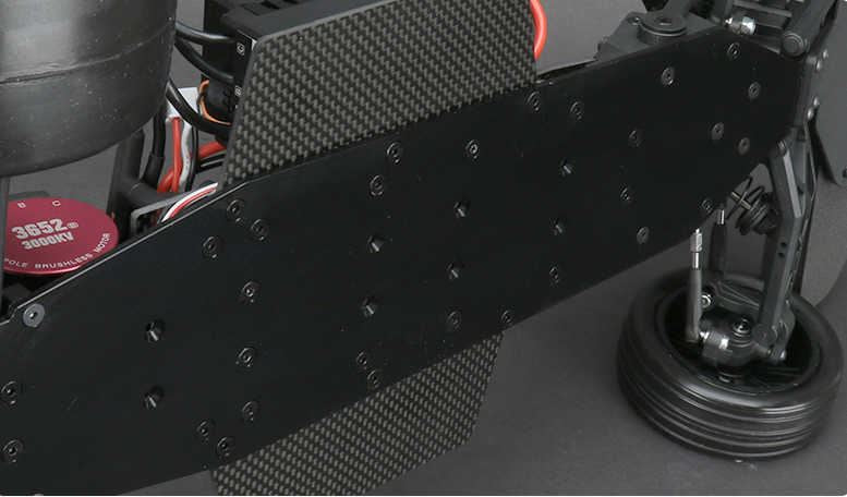 Veko Eliminator Charger 1:10 Drag Racing Carbon Rtr