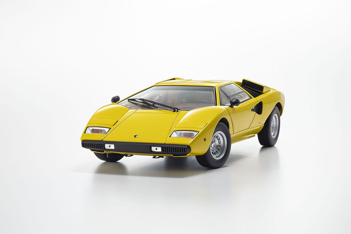 Kyosho 1:18 Lamborghini Countach Lp400 1974 Yellow