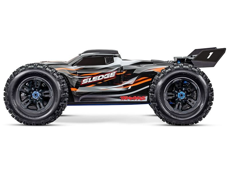 Traxxas Sledge 1/8 4WD VXL-6S Brushless Monster Truck - Orange
