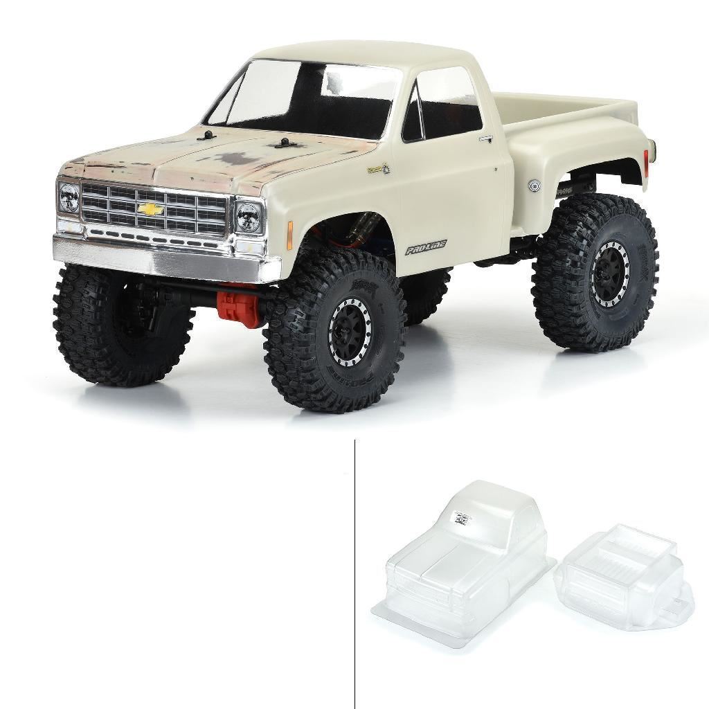 Proline 1/10 1978 Chevy K-10 Clear Body 12.3In (313mm) Wheelbase Craw