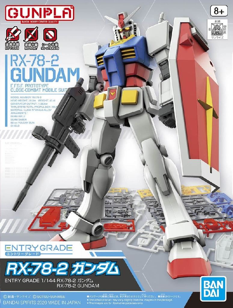 Bandai Hobby Eg 1/144 Rx-78-2 Gundam (3L)