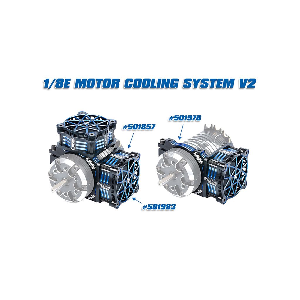 Lrp Aluminium Super Motor Fan 40X15Mm