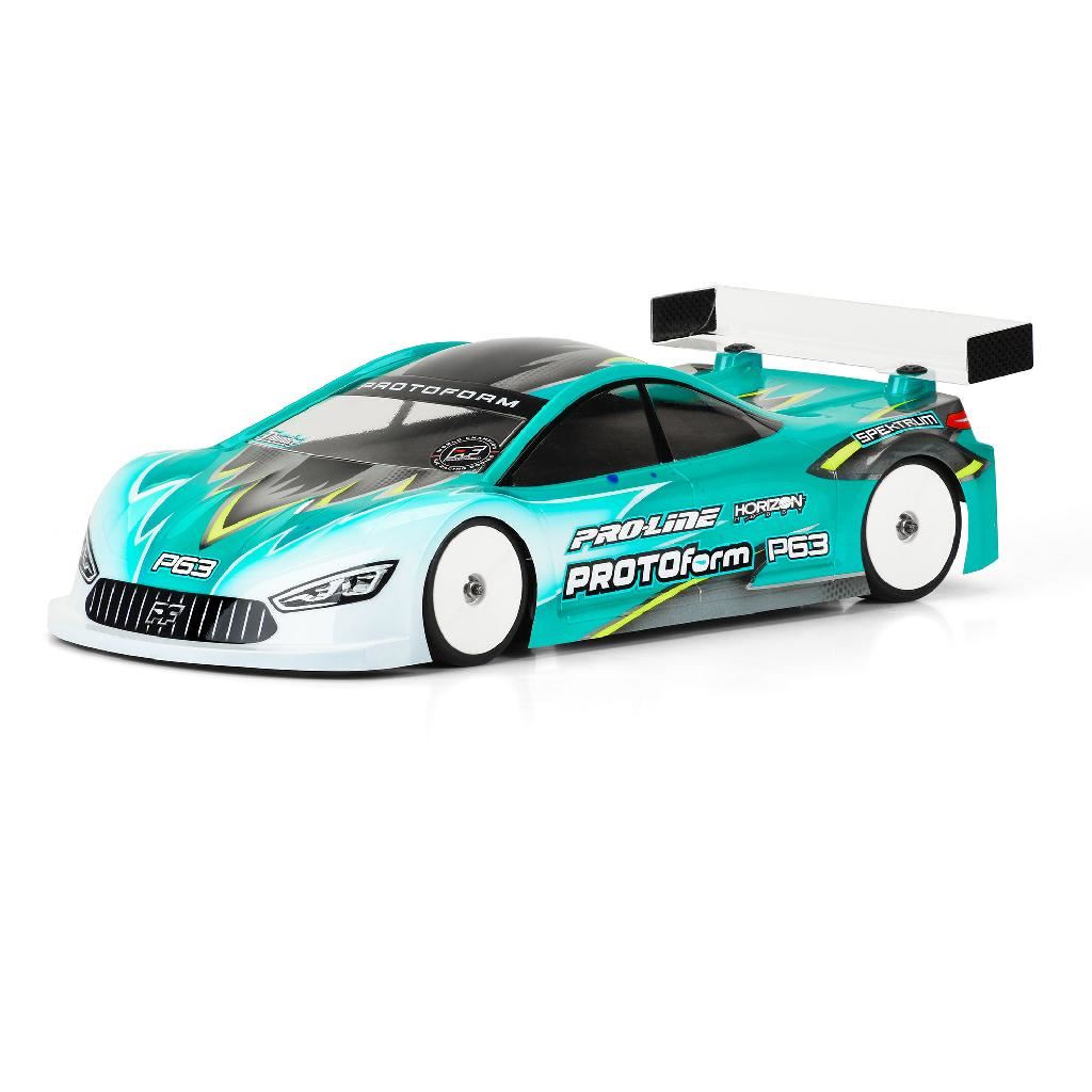 PRM 1/10 P63 X-Lite (0.4mm) Clear Body for 190mm TC