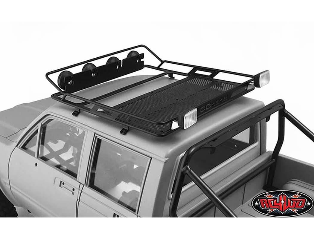 RC4WD PEGASUS ROOF RACK W/LIGHTS FOR MOJAVE II FOUR DOOR BODY SET
