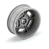 Proline 1/10 Slot Mag Drag Spec Front 2.2In 12mm Drag Wheels (2) Gray