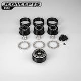 Ultra - 2.0In 12 Spoke Crawler Wheel Black - 4Pc