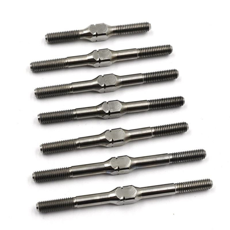 Yeah Racing 64 Titanium Turnbuckle Set For Yokomo Super Dog Fighter Works 91