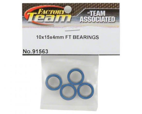ASSOCIATED 10 X 15 X 4MM FACTORY TEAM BEARINGS (4)