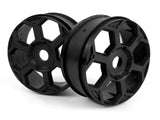 Hexcode Wheel Black (2Pcs)