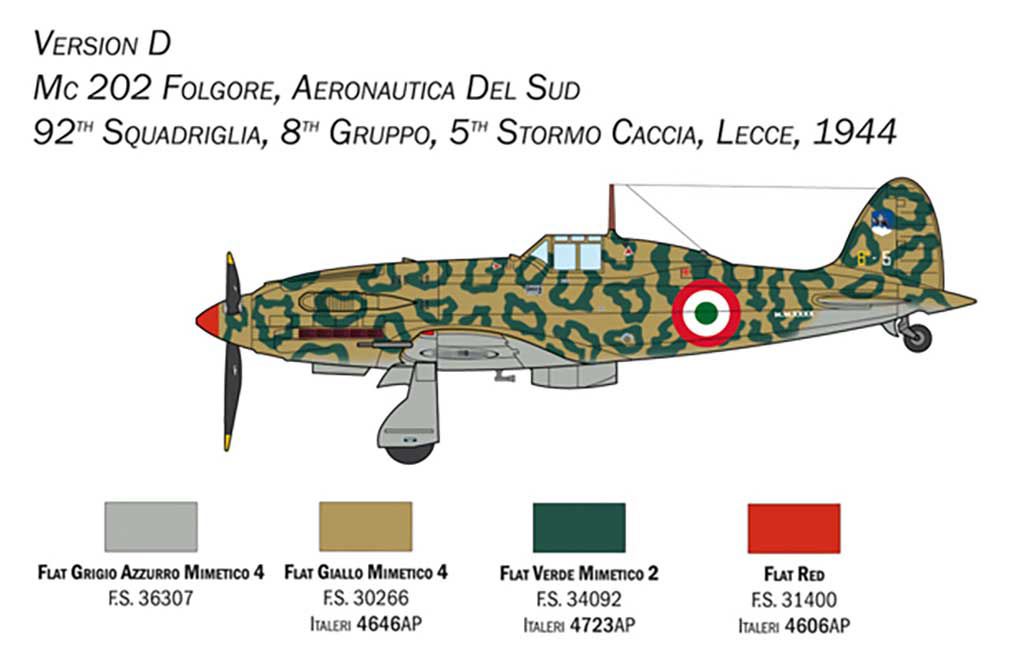 Italeri MC 202 Folgore