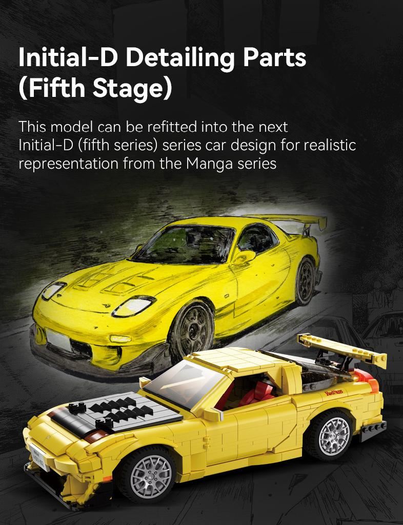 Cada Initial D 
Fx7- Fd - 1655Pcs