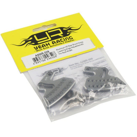 Yeah Racing Aluminum HD Rear Shock Droop Lowering Angle Adjustment Kit For Axial Wraith