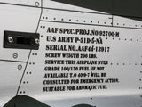 Hangar 9 P-51D Mustang 20Cc Arf, 69.5In