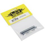 Yeah Racing Threaded Aluminum M3 Link Pipe 6x50mm 2pcs GunMetal