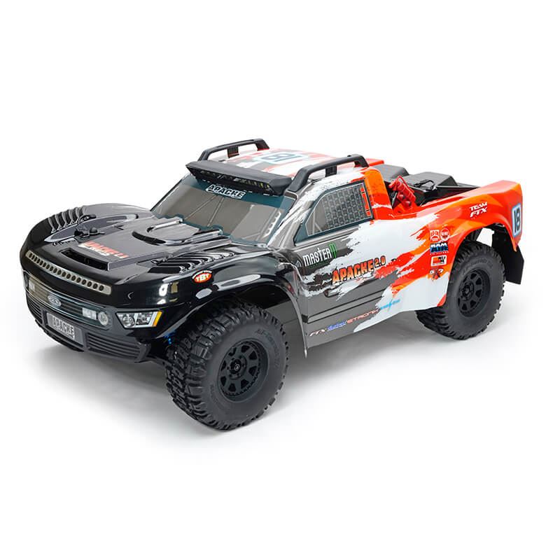Ftx Apache 2.0 1/10 Brushless Trophy Truck Rtr - Red