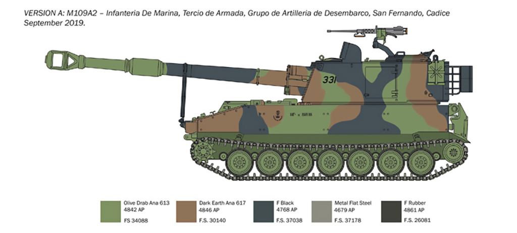 Italeri M-109/A2-A3-G