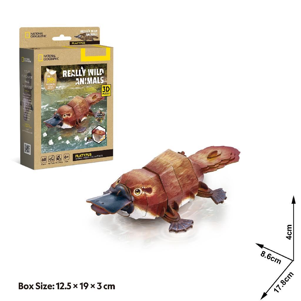 Cubicfun Platypus (68 Pieces)