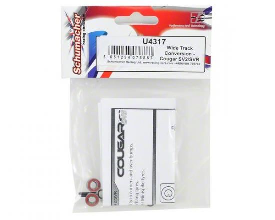 Schumacher Wide Track Conversion - Cougar SV2/SVR