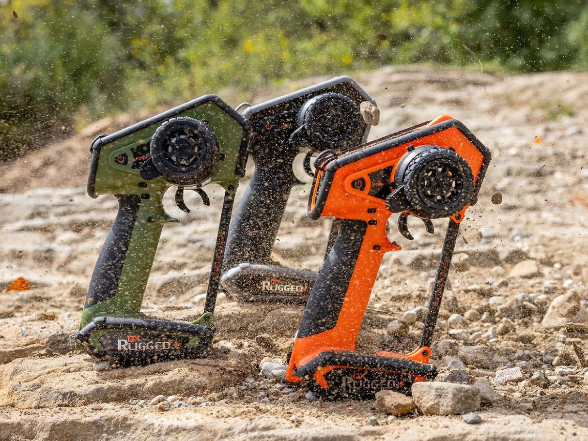 Spektrum Dx Rugged+ 12-Channel Dsmr+ Transmitter, Green