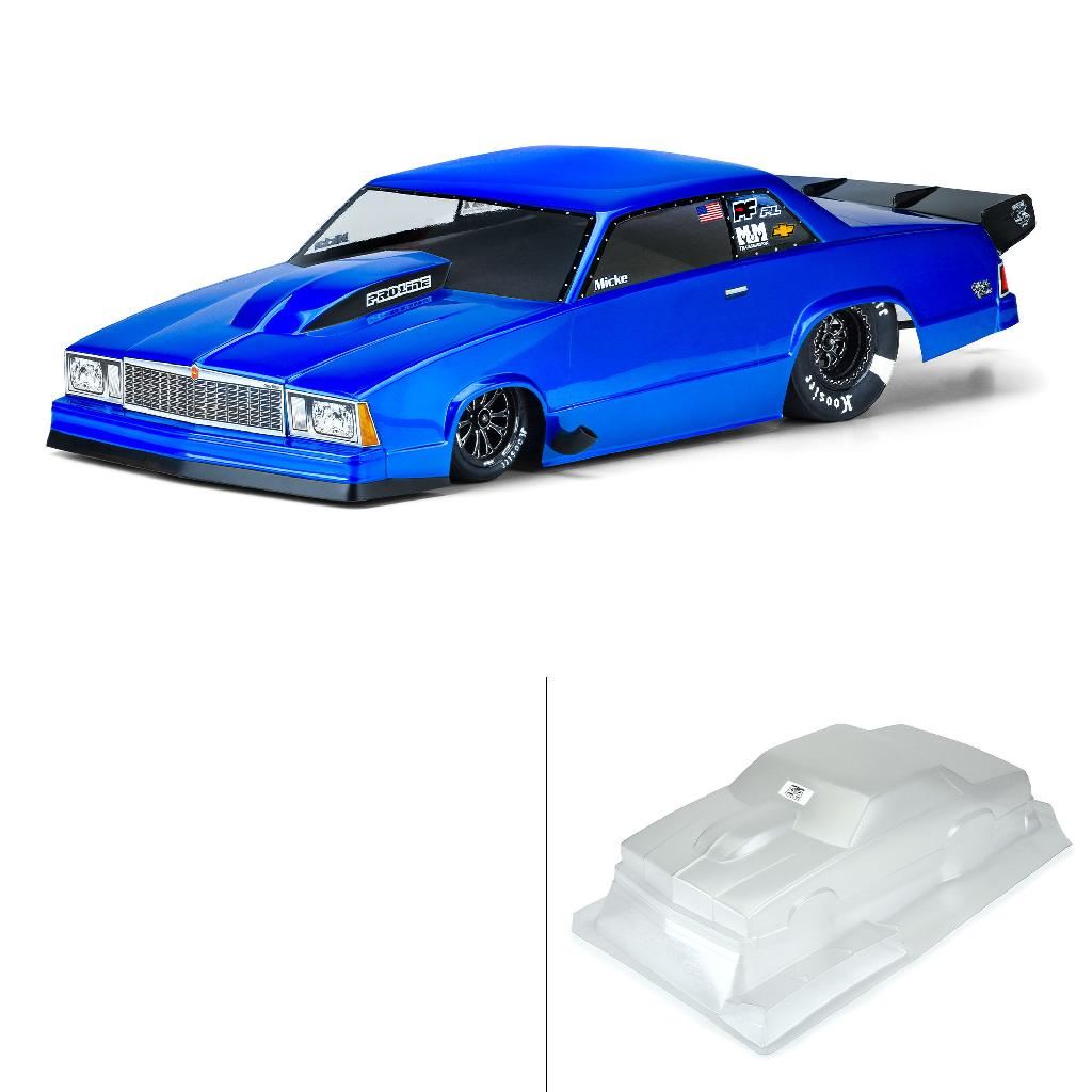Proline 1/10 1978 Chevrolet Malibu Clear Body: Drag Car