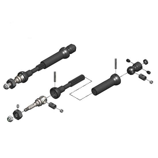 Miracle Mip X-Duty - CVD Drive Kit - Fr Ont - 87mm To 112mm W/ 10mm X 5