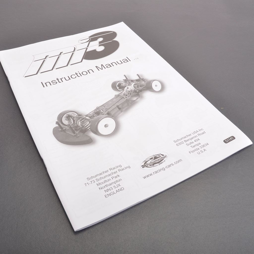 Schumacher Instr Manual - Mi-3