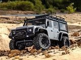 Traxxas TRX-4M Land Rover Defender 1/18 RTR 4x4 Trail Truck - Silver