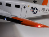 E Flite Beechcraft D18/Rc-45J 1.5M Pnp