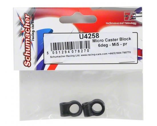 Schumacher Micro Caster Block 6deg - Mi5 - pr