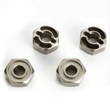 HoBao GPX4 Aluminium Wheel Hex Hubs (4)