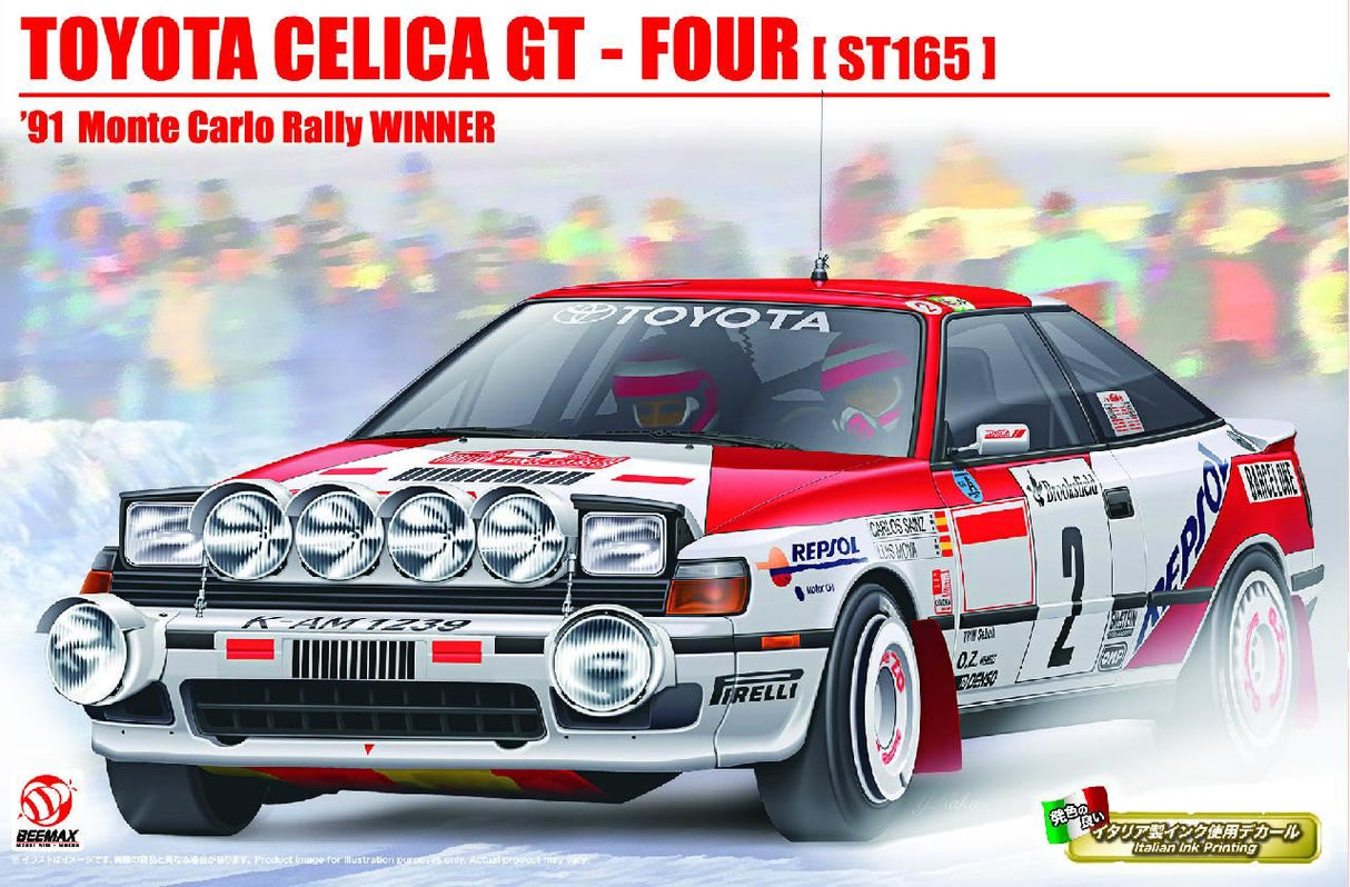 Beemax/Nunu Toyota Celica Gt-Four St-165 1991 Monte Carlo Rally Winner