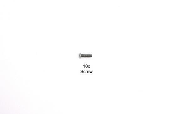 Tamiya 3X10mm Flat Screw For 58476