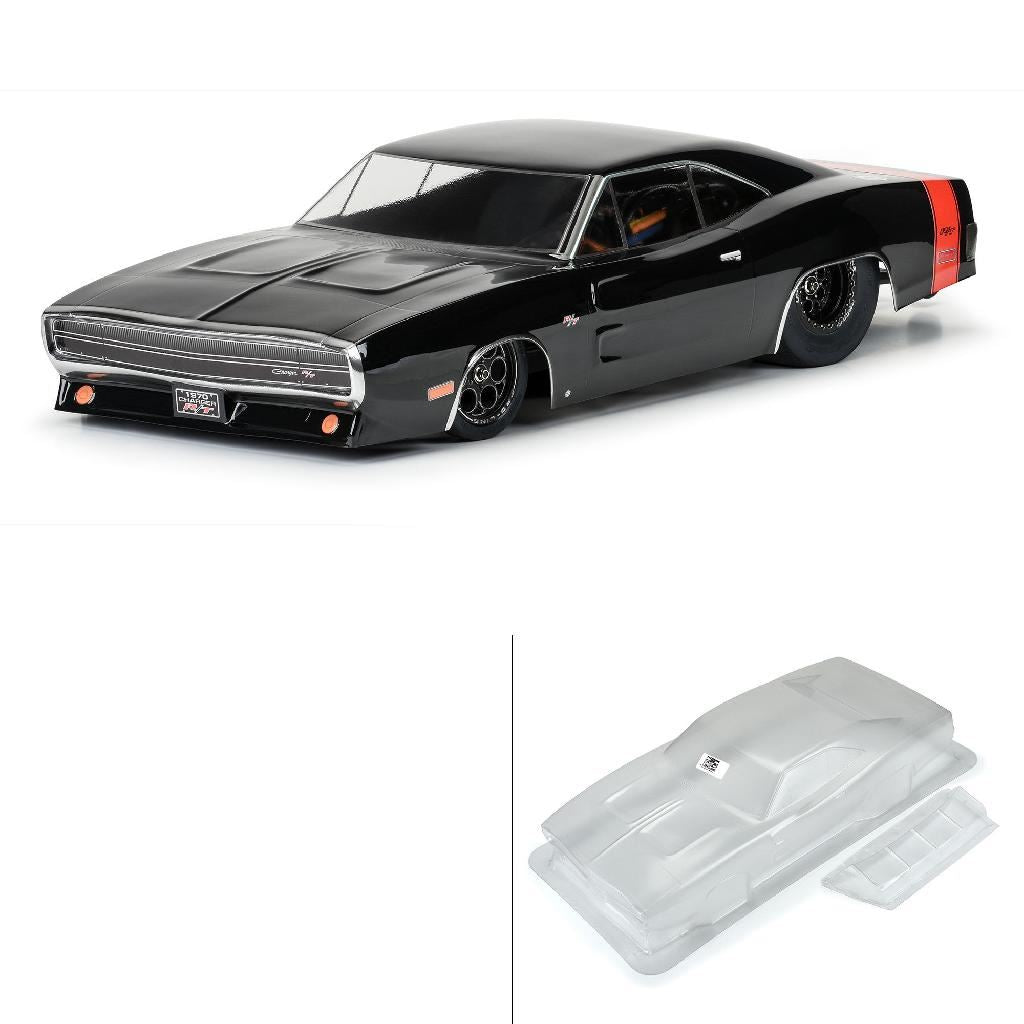 Proline 1/10 1970 Dodge Charger Clear Body: Drag Car