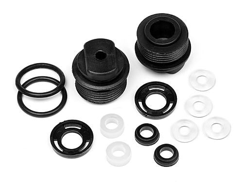 HPI Shock Bottom Cap Set (Assembled/2Pcs)