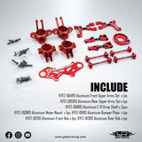 Yeah Racing Aluminum Essential Conversion Kit For Kyosho 1/10 Fazer Mk2 Touring