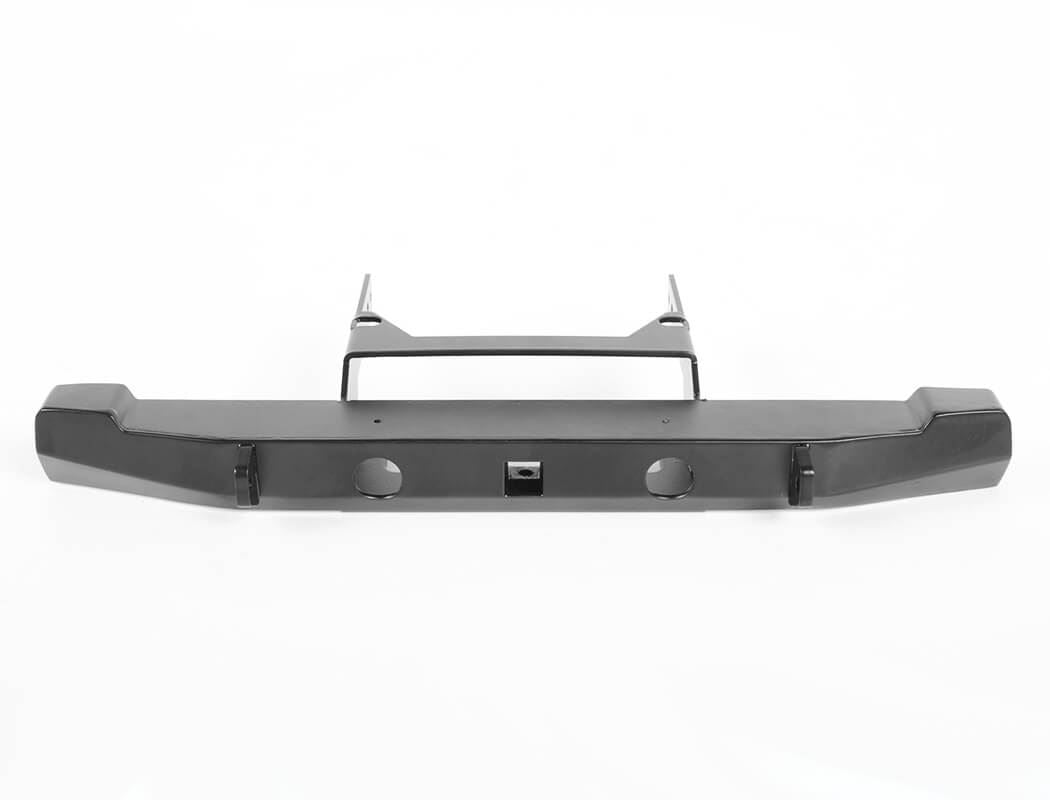 RC4WD SOLID REAR BUMPER W/LIGHTS FOR AXIAL SCX10 II XJ (BLACK)