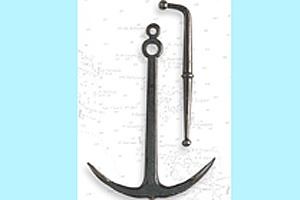 Artesania Spanish Anchor 50X35mm (2U)