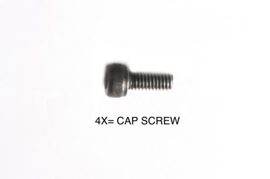 Tamiya 2.6mm X 6mm Cap Screw (4Pcs)