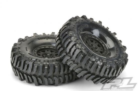Proline Interco Bogger 1.9" G8 Tyres On Impulse Blk B/Lock