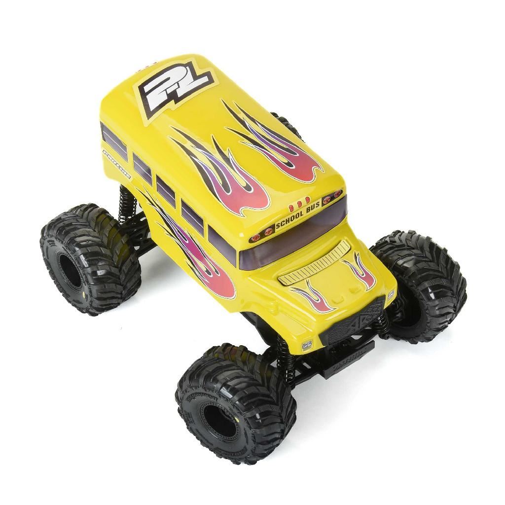 Pro-Line Pre-Cut/Pre-Painted (School Bus) Yellow Body For Arrma Gorgo