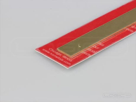 KS 300mm Brass Strip 0.5mm x 12mm (Pk3)