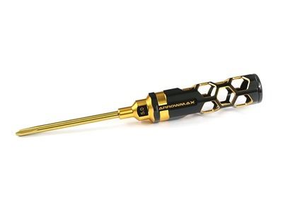 Arrowmax Phillips Screwdriver 5.0 x 100mm Black Golden