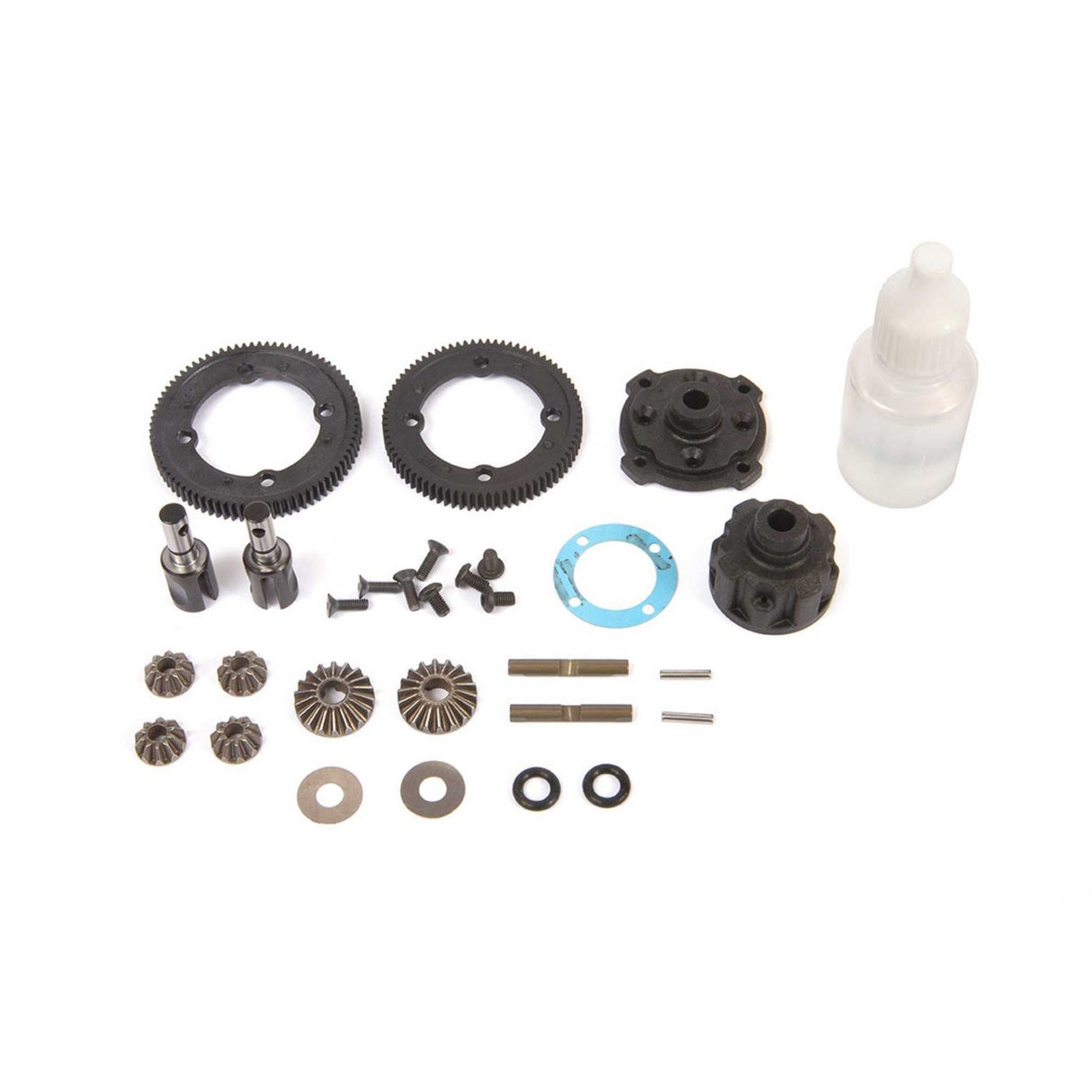 TLR Center Diff Complete, Metal: 22X-4