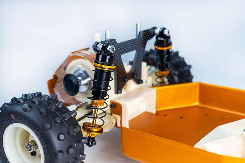 Koswork Team Ae Rc10 Carbon 3Mm Rear Shock Tower
