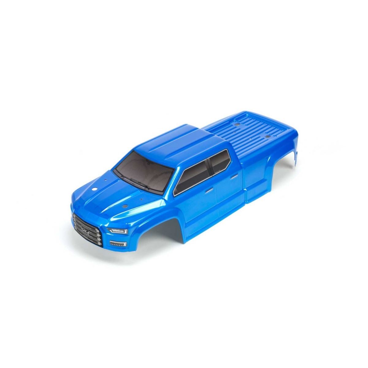 ARRMA BIG ROCK CC 4X4 PNTD DCLD Trimmed Body (Blue)