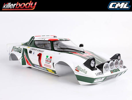 Killerbody Lancia Stratos Gr.4 1/10 Clear Body
