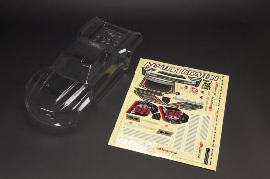 Arrma Kraton 6S BLX Clear Bodyshell (inc. Decals)