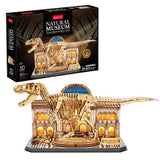 Cubicfun Museum Tyrannosaurus Rex With Led Lighting (262 Pieces)